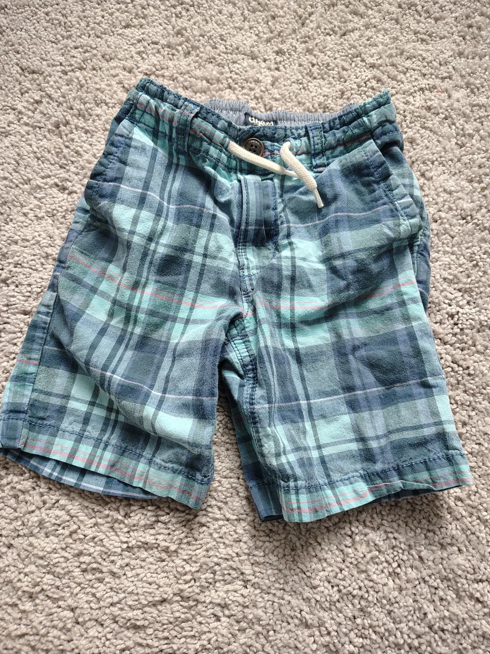 Bundle of 2 Polo Shirts & 1 Pair Blue Plaid Shorts, Summer Staples, Size 5